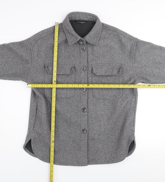Mens UK Size S Dunnes Grey Basic Jacket