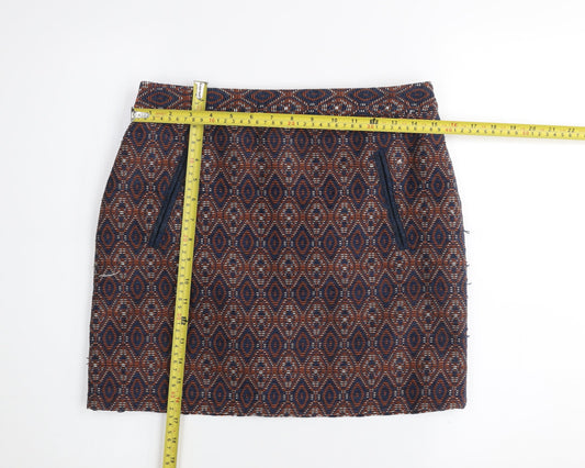 Womens UK Size 10 Dunnes Straight & Pencil Tweed Skirt