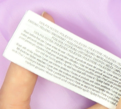 Primark Girls Purple Puffer Jacket 4-5 Years Winter Quilted Coat