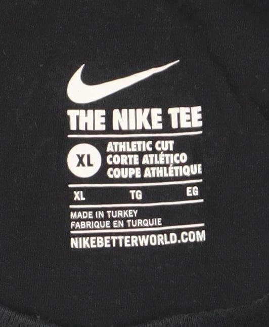 Mens UK Size XL Nike Black T-Shirt