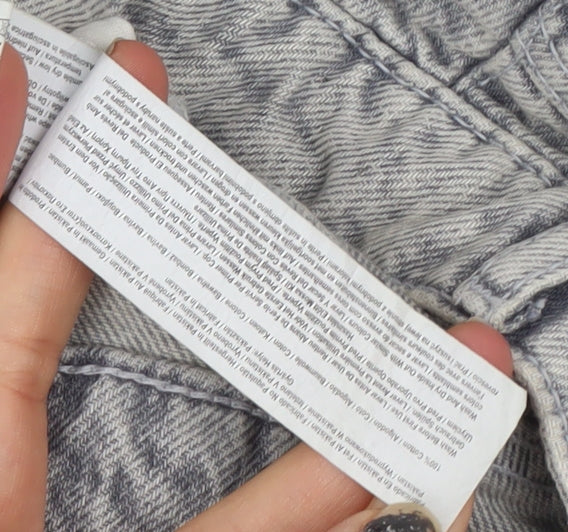 Primark Boys Grey Denim Bermuda Shorts 14-15 Years Regular Fit