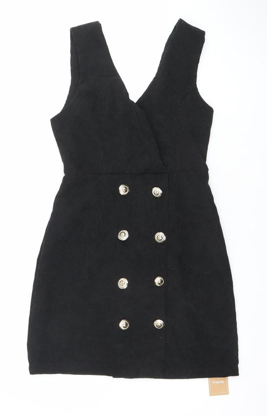 Womens UK Size XS SheIn Pinafore/Dungaree Dress