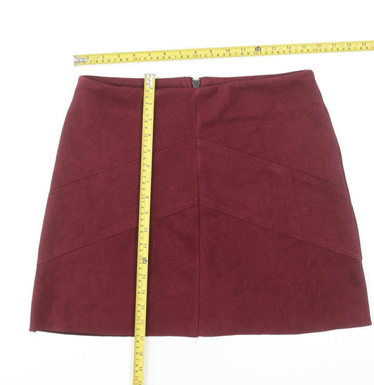 Womens UK Size M VERO MODA Straight & Pencil Twill Skirt