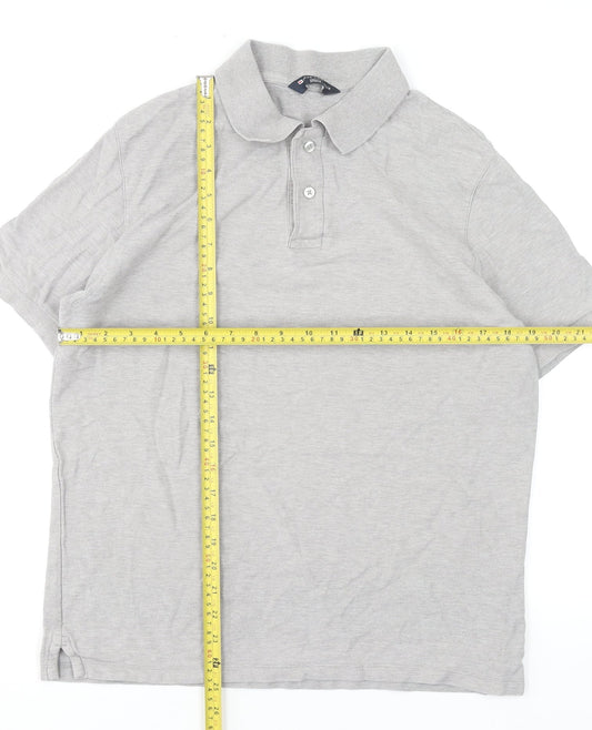 Mens UK Size M Marks and Spencer 100% Cotton Polo Shirt