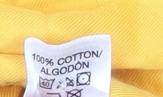 Womens UK Size 12 Dunnes Stores Yellow Tunic Blouse