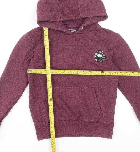 Boys UK Size 9-10 Years SoulCal & Co Purple Pullover Hoodie
