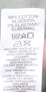 Dunnes Stores Women’s Beige Cotton Capri Trousers Size 14