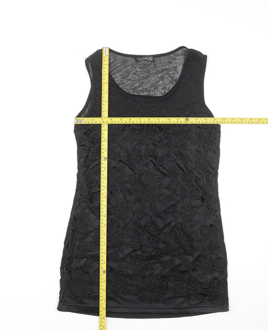 Womens UK Size M Aed London Black Camisole Tank