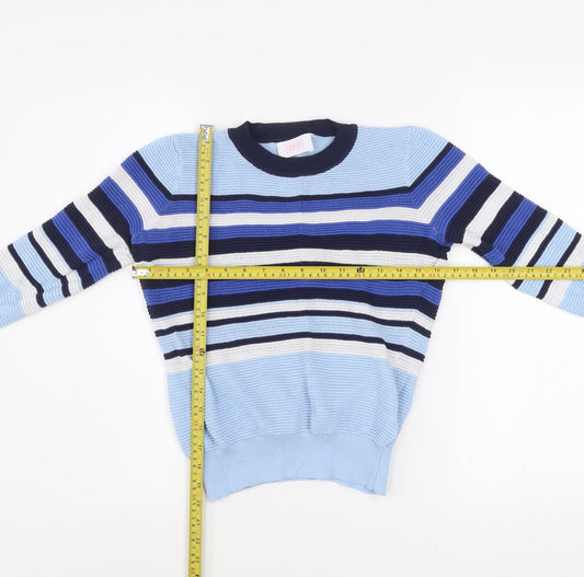 Womens UK Size 12 Savida Blue Pullover Jumper