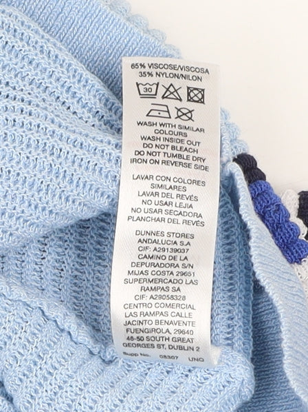 Womens UK Size 12 Savida Blue Pullover Jumper