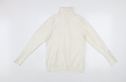 Womens UK Size 12 Savida Ivory Pullover Jumper