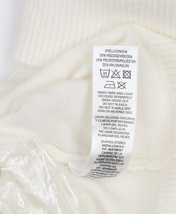 Womens UK Size 12 Savida Ivory Pullover Jumper