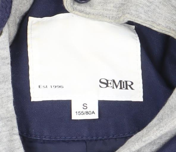 Womens UK Size S Semir Blue Parka Coat