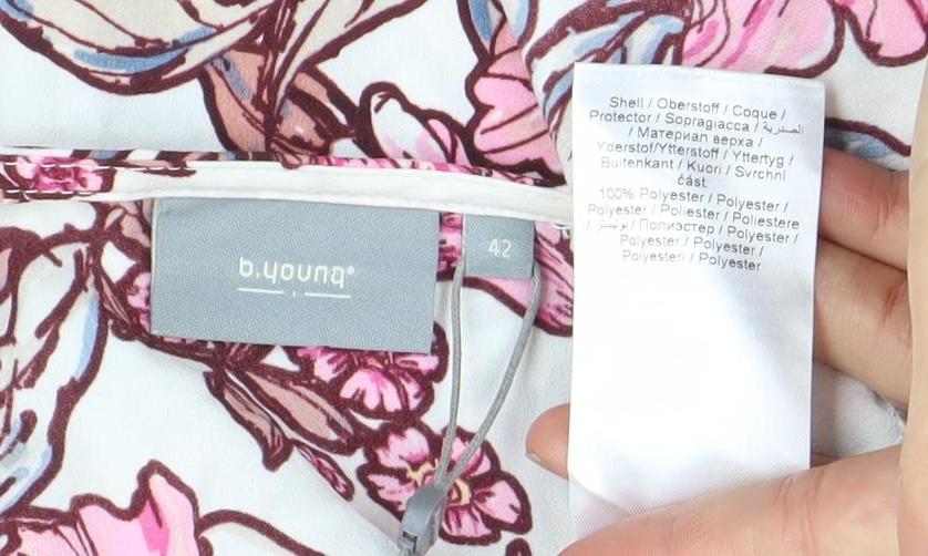 Womens UK Size 14 b.young Wrap Dress