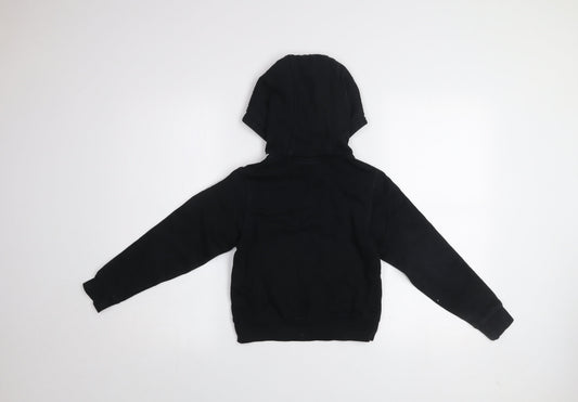 Boys UK Size 7-8 Years Lonsdale Black Track Jacket