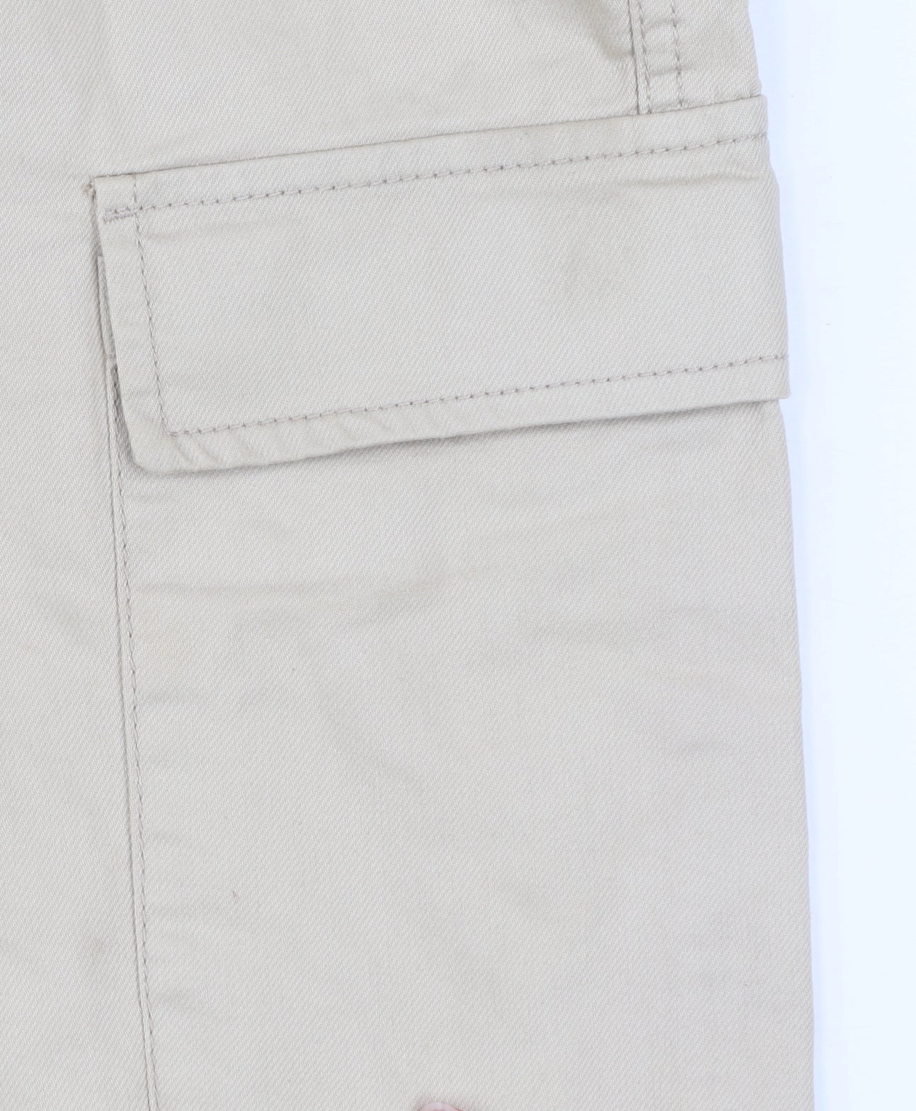 Denim Co Beige Cotton Cargo Trousers Women’s Size 12 Regular