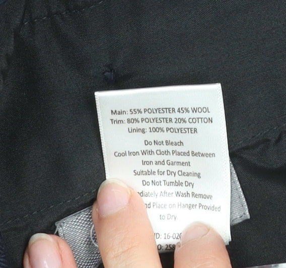 Tailored Image Men's Blue 36 Regular Pleated Chino Shorts