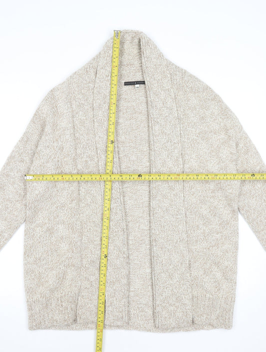 Womens UK Size XS Peruvian Connection Beige Cardigan Jumper
