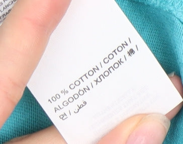 Superdry Men’s Blue Small Crew Neck Graphic Print T-Shirt