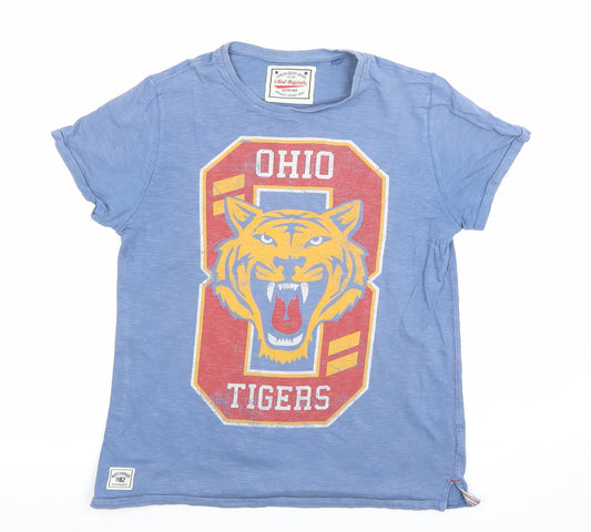 Boys UK Size 10 Years NEXT Blue Basic T-Shirt