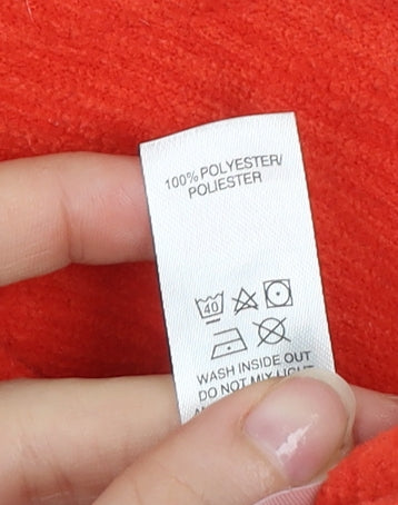 Dunnes Stores Men's Red Full Zip Hooded Activewear Jacket XS