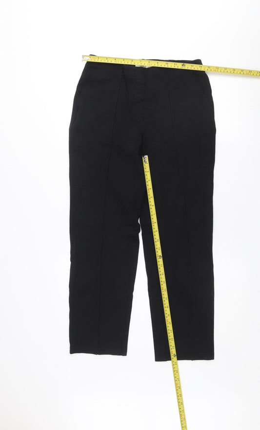 Womens UK Size 10 Marks and Spencer Regular Fit Business Workwear Casual Black T