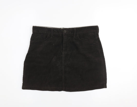 Womens UK Size 10 Marks and Spencer Straight & Pencil Corduroy Skirt