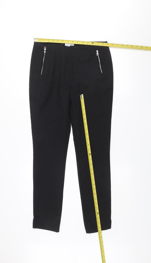 Womens UK Size 10 Savida Slim Fit Business Casual Workwear Black Trousers