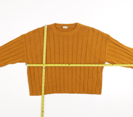Womens UK Size 12 Pimkie Brown Pullover Jumper