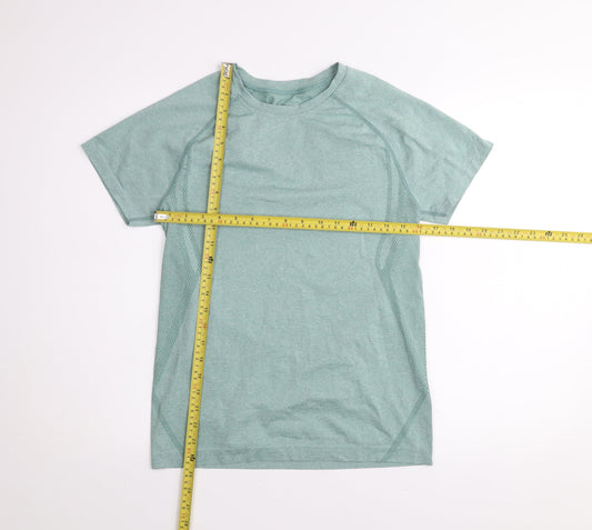 Dunnes Stores Men's Green Medium Athletic Fit Active T-Shirt