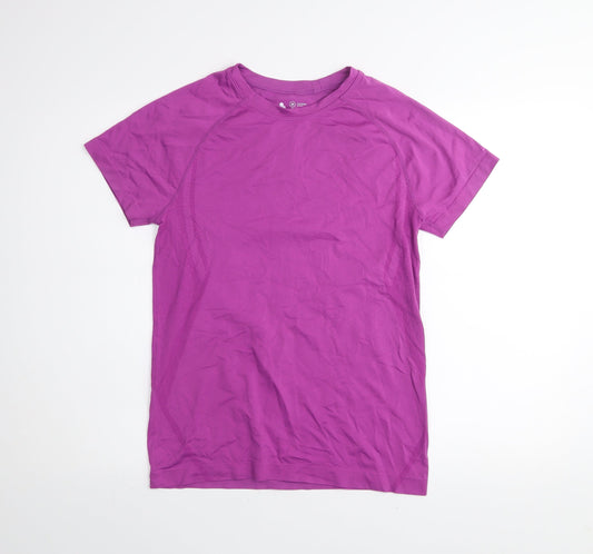 Mens UK Size M Dunnes Stores Purple Gym & Training Running & Jogging T-Shirt