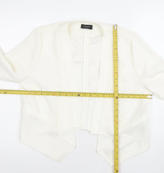 Womens UK Size 12 Yessica Regular Ivory Blazer