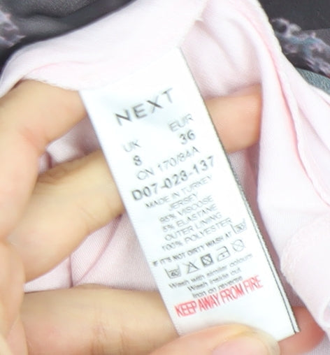 Womens UK Size 8 NEXT Pink Basic Blouse