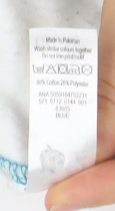 George Boys Blue Colourblock Future Limits Long Sleeve Sweatshirt 11-12 Years