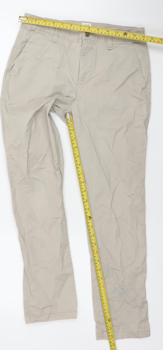 GAP Women’s Beige Girlfriend Khaki Jeans Size 4 Relaxed Fit