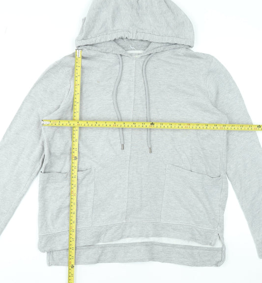 Womens UK Size 10 FatFace Grey Pullover Hoodie