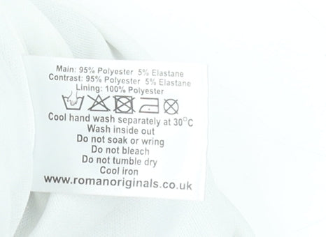 Womens UK Size 12 Roman Fit & Flare Dress