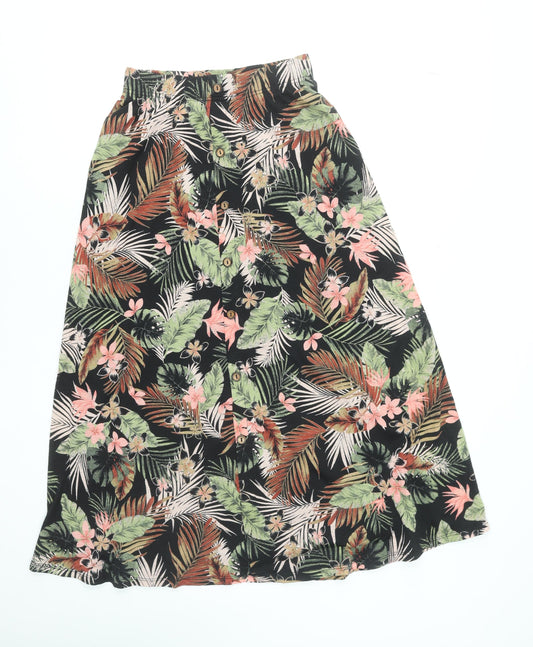 Womens UK Size XS Only A-Line Jersey Skirt