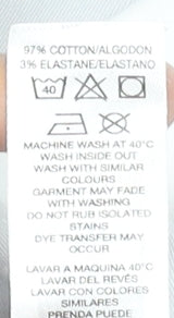 Dunnes Stores Women’s White Cotton Cargo Trousers XS