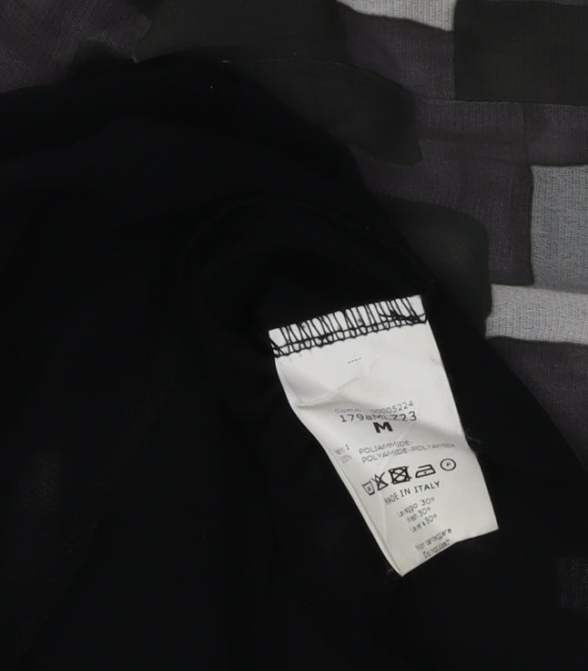 H&M Men Black Slim Fit Chino Trousers 30W 32L Cotton Stretch