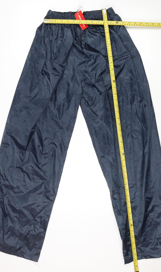 Result Core Value Men’s Blue Waterproof Rain Trousers Size M