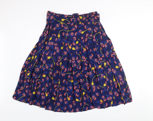 Womens UK Size 12 Savida Pleated Chiffon Skirt