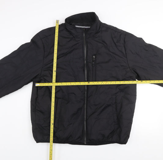 Mens UK Size XL Free Country Black Puffer Jacket