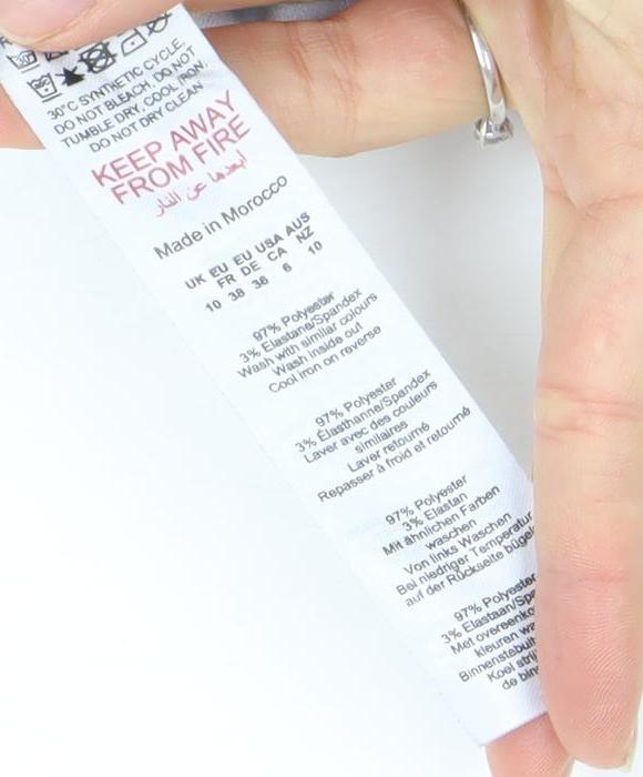 PrettyLittleThing Womens Black Strapless Wide-Leg Stretch Jumpsuit Size 10