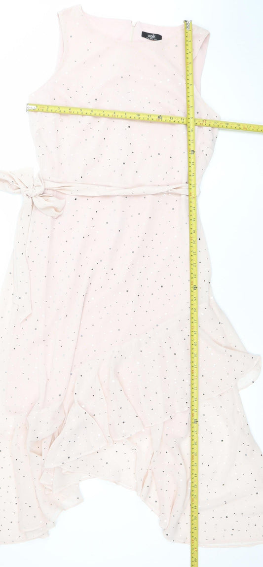 Womens UK Size 10 Wallis Fit & Flare Dress