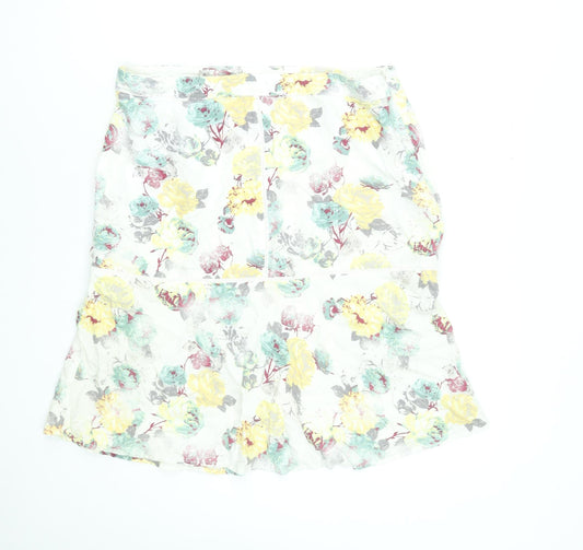 Womens UK Size 14 NEXT A-Line Woven Skirt