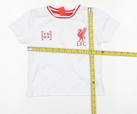 Primark Liverpool FC White Short Sleeve T-Shirt 18-24 Months
