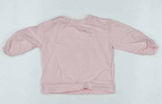 Dunnes Stores Pink Disney Bambi Pullover Jumper 6-9 Months Baby