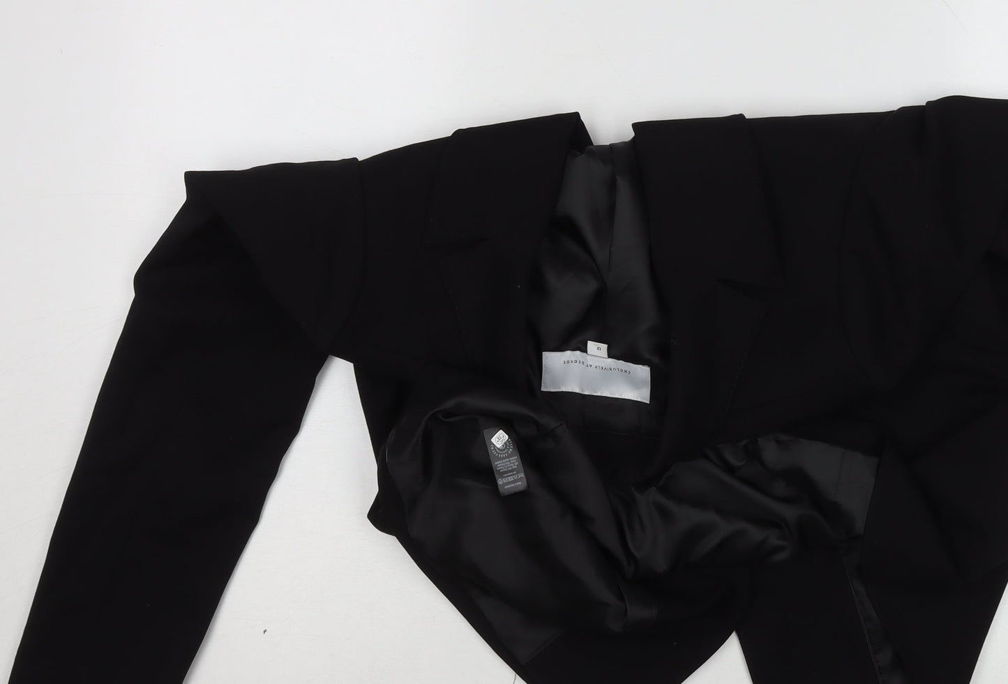 Womens UK Size 12 Exclusive by George Regular Black Blazer