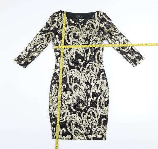 Womens UK Size 10 Topshop Bodycon Dress